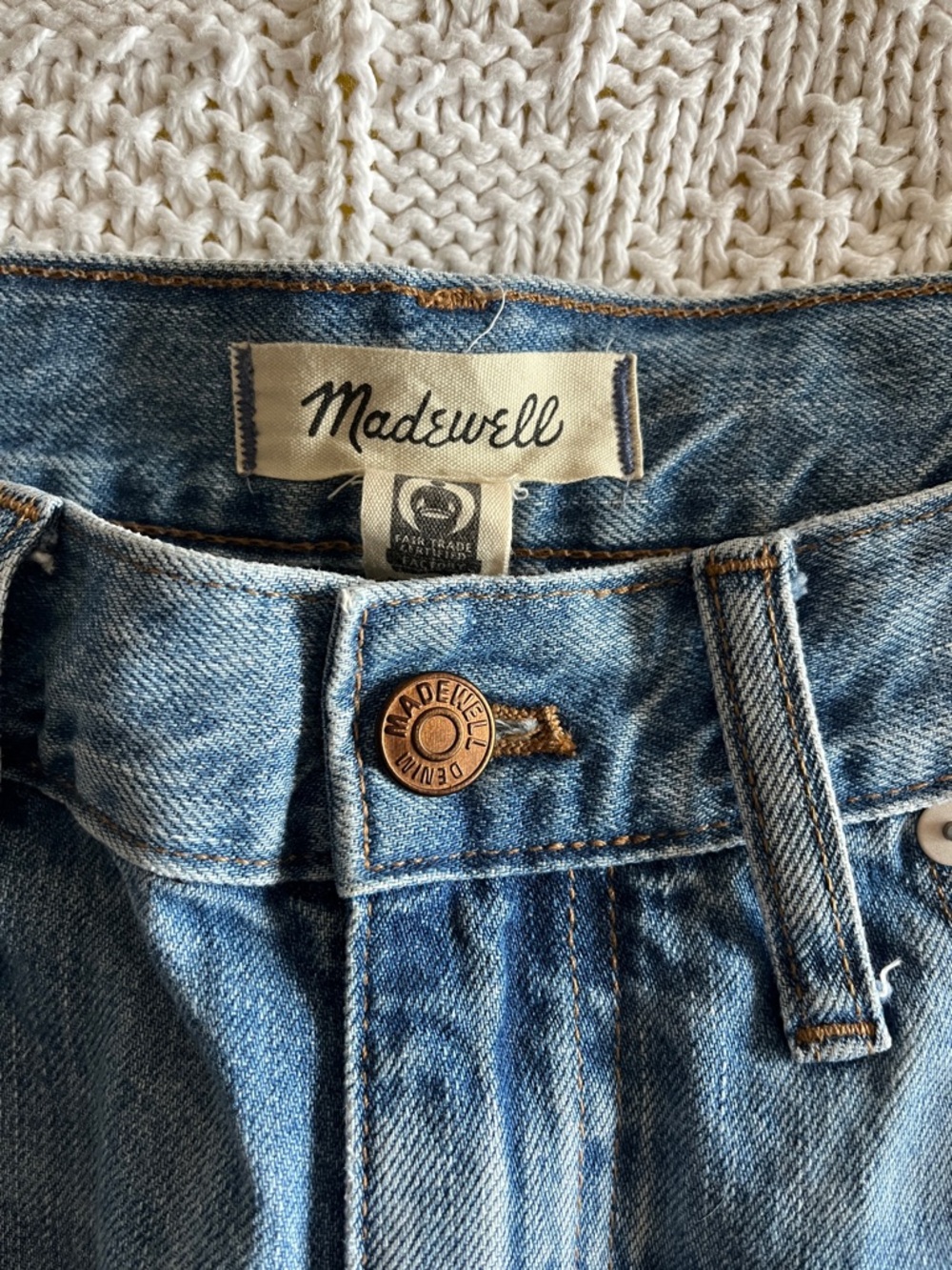 Madewell The Slouchy Boyjean in Riverspring Wash Sz 28 - Picture 6 of 16